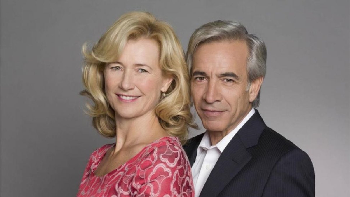 Ana Duato e Imanol Arias, protagonistas de la serie de TVE-1 'Cuéntame cómo pasó'.-