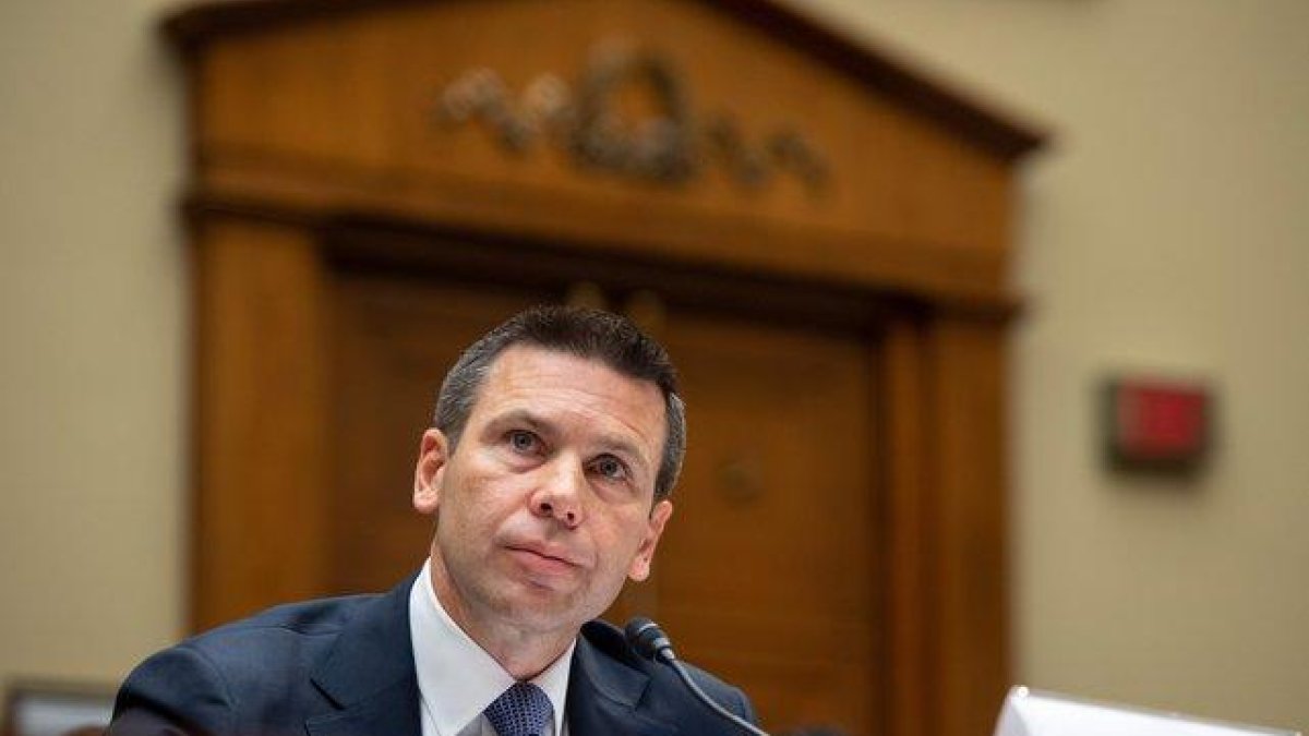 ha liderado la política migratoria y fronteriza del Gobierno en los últimos meses.-AFP