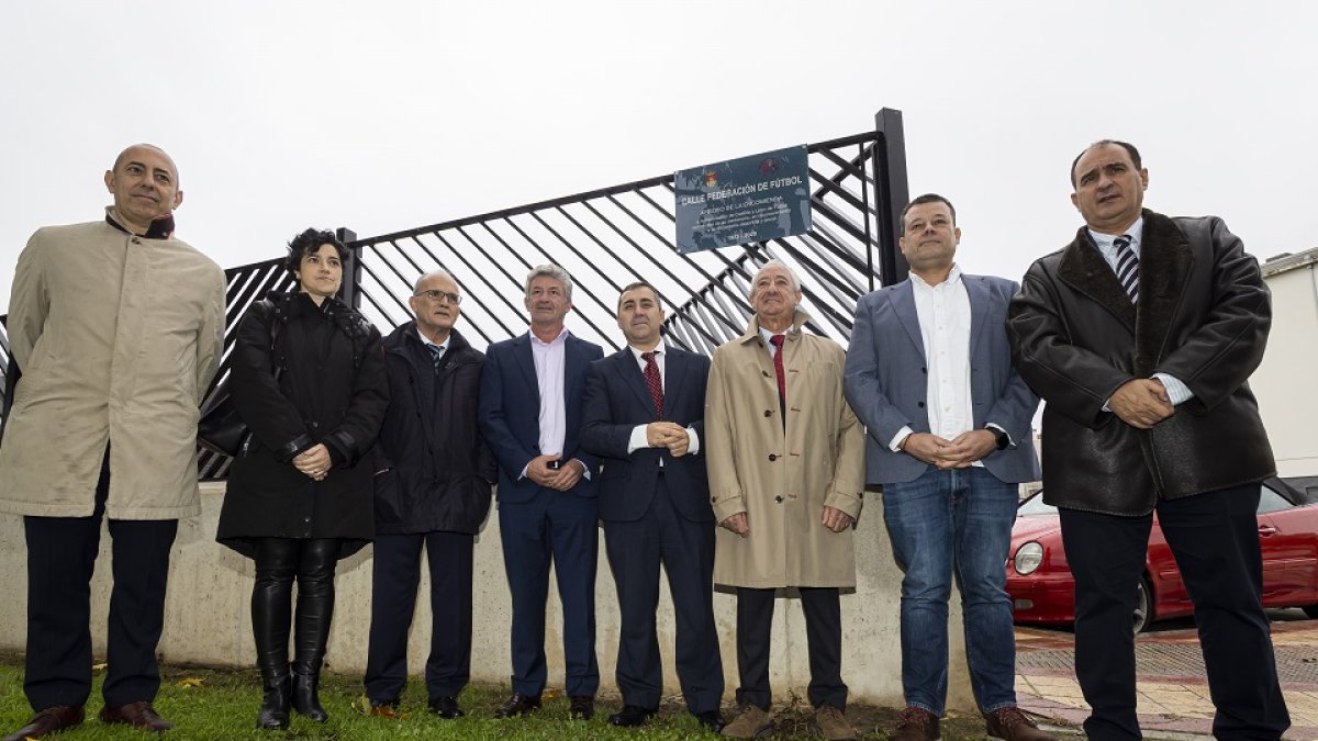 Presentación de los actos del centenario de la FCyLF e inauguración de la calle en Arroyo. / PHOTOGENIC