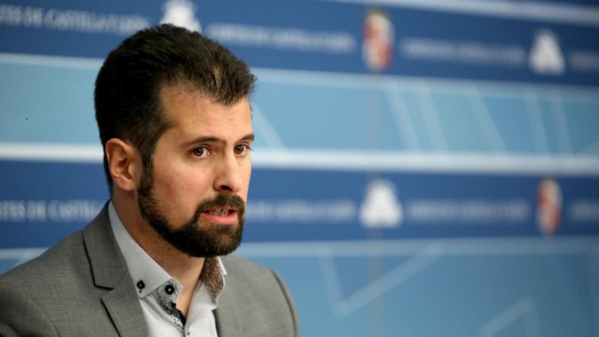 Imagen del secretario general del PSOE en Castilla y León, Luis Tudanca-ICAL