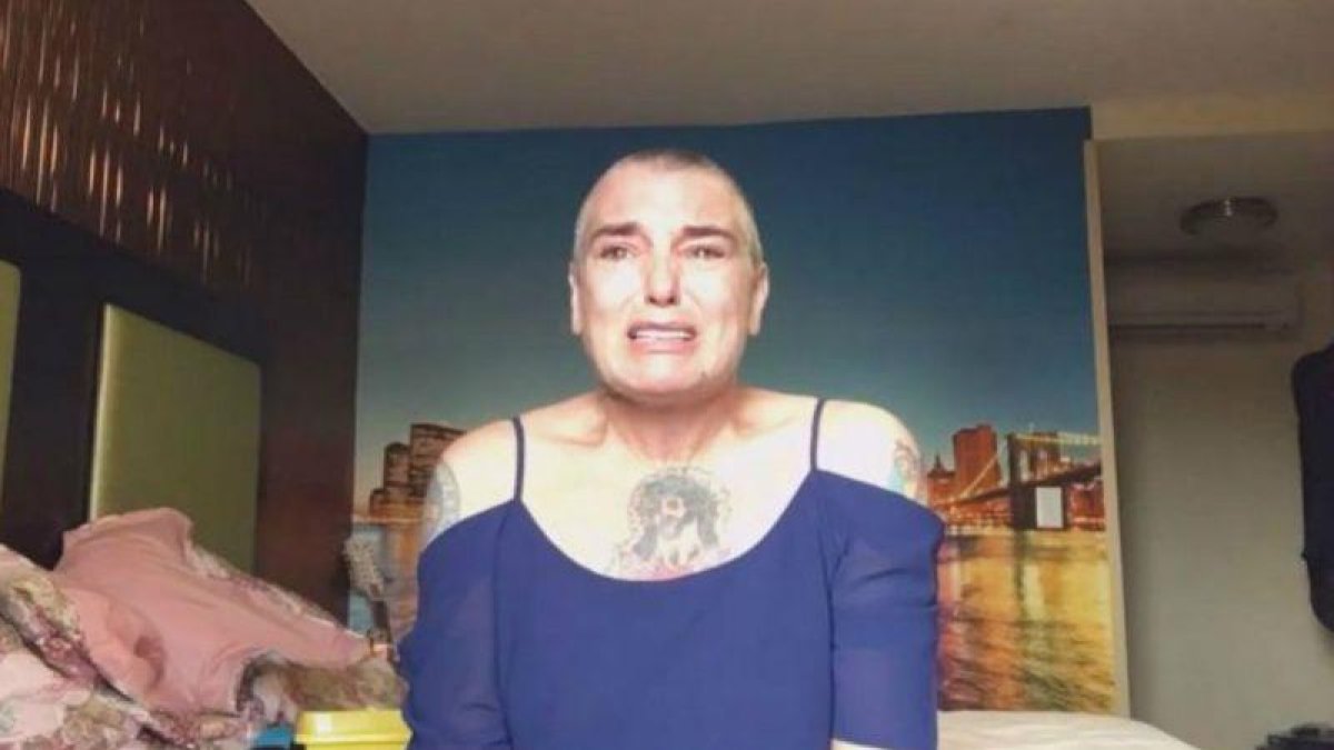 Sinéad OConnor, en el vídeo.-EL PERIÓDICO