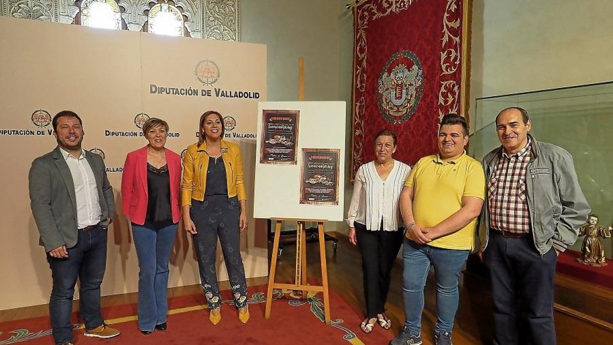 Presentación del Concurso del Pincho Terracampino de Medina de Rioseco.-E. M.