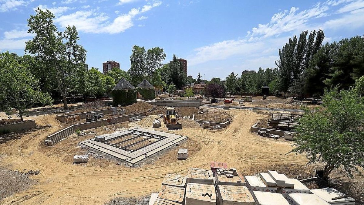 Obras del parque Juan de Austria-MIGUEL ÁNGEL SANTOS