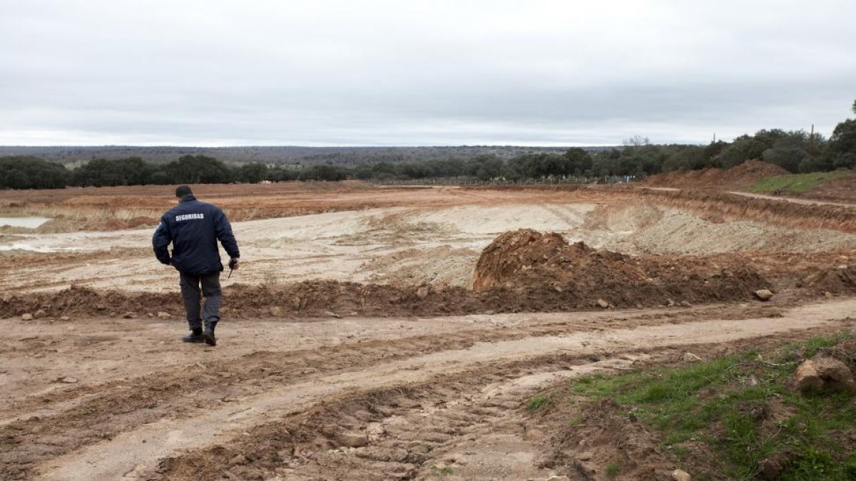 Excavación a cielo abierto en la mina de Uranio de Retortillo-ICAL