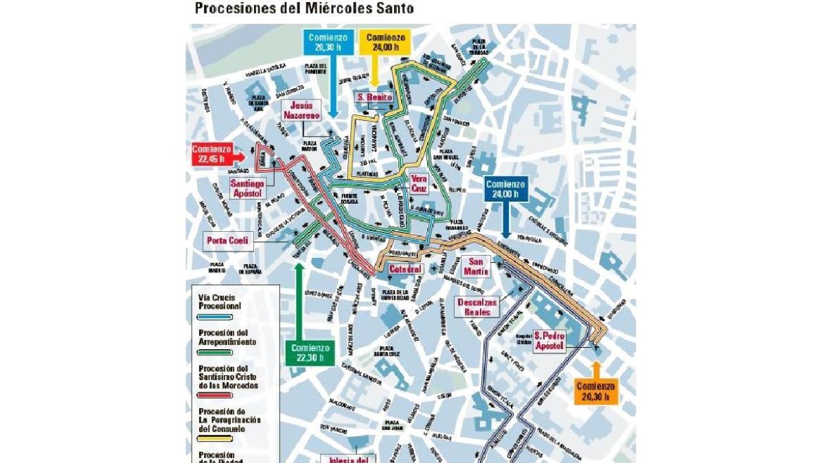 Procesiones del Miércoles Santo.-EL MUNDO DE CASTILLA Y LEÓN