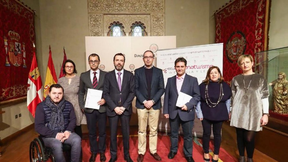 Presentación de la escuela de enoturismo en la Diputación de Valladolid.-@Dip_Va