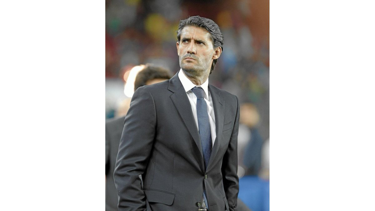 José Luis Pérez Caminero, durante su reciente etapa en el Atlético de Madrid.-BEATRIZ GUZMÁN