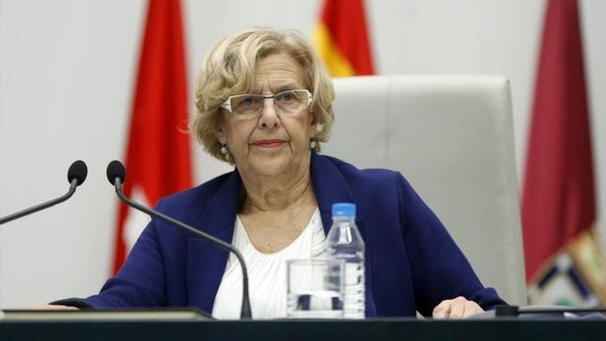 La alcaldesa de Madrid, Manuela Carmena-EFE