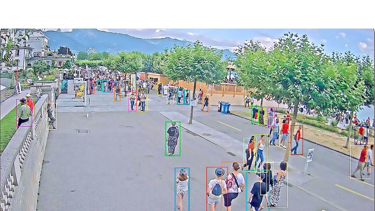 Imagen de la aplicación que monitoriza personas en espacios públicos y equipamientos de acceso colectivo. | EM