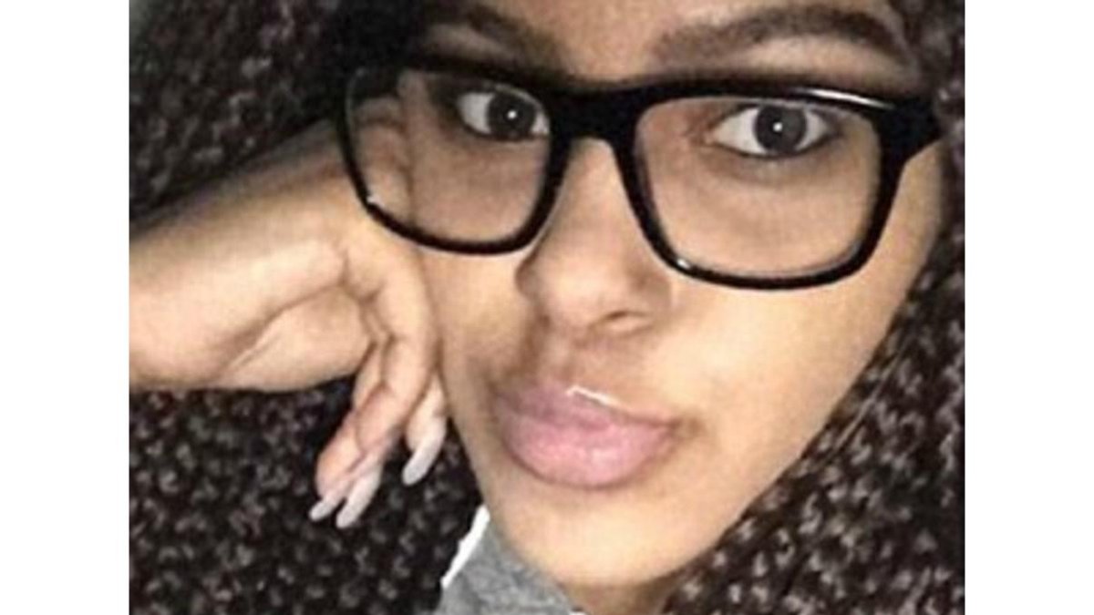Amy Inita Joyner Francis, de 16 años, falleció poco después de llegar al hospital tras ser brutalmente agredida por dos compañeras de clase.-TWITTER