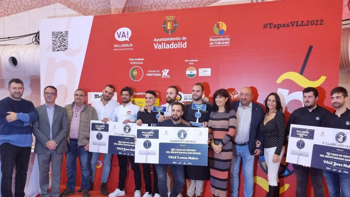 Vencedores del concurso de tapas por barrios de Valladolid. - AYUNTAMIENTO