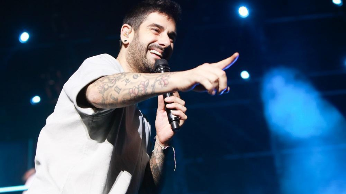 Melendi en un concierto en Simancas en una imagen de archivo.