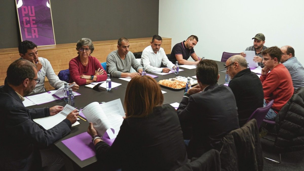 Primera reunión del Consejo Consultivo del Real Valladolid.
