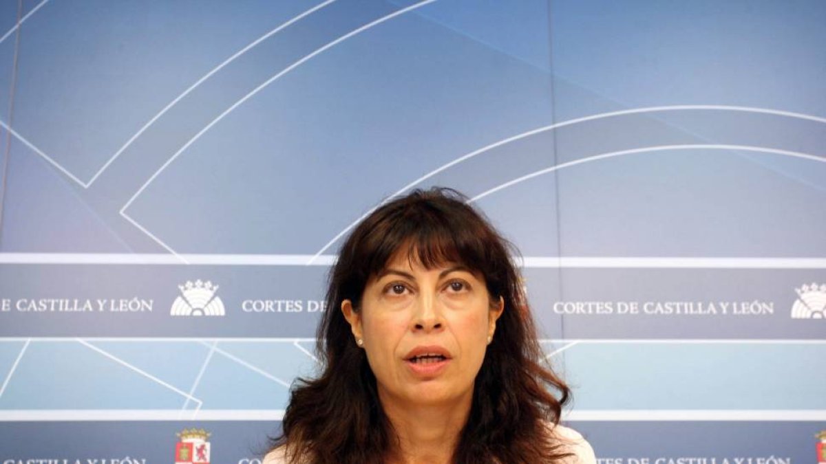 La viceportavoz del Grupo Parlamentario Socialista, Ana Redondo, valora los asuntos abordados en la Diputación Permanente-Ical