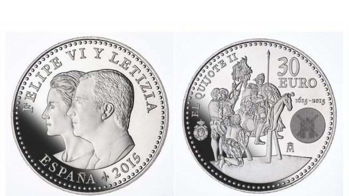 Felipe y Letizia ya tienen su moneda.-EFE