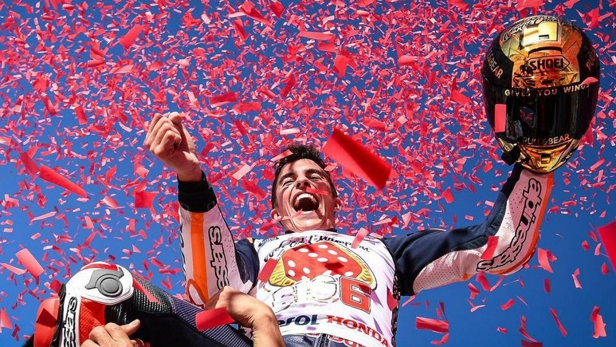 Marc Márquez es ya una leyenda del deporte mundial.-