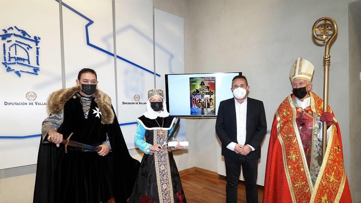 Presentación de la recreación histórica y mercado de La Donación De la Villa de Fresno el Viejo. - EP