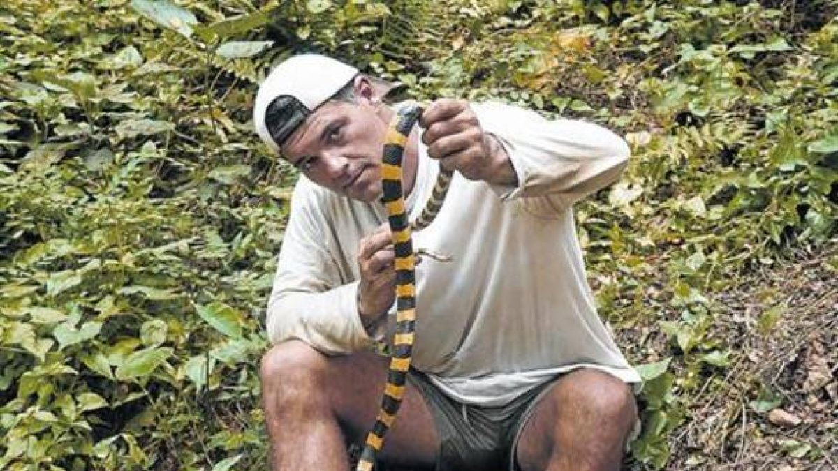 Frank Cuesta, en una imagen del programa 'Wild Frank'.-DISCOVERY MAX