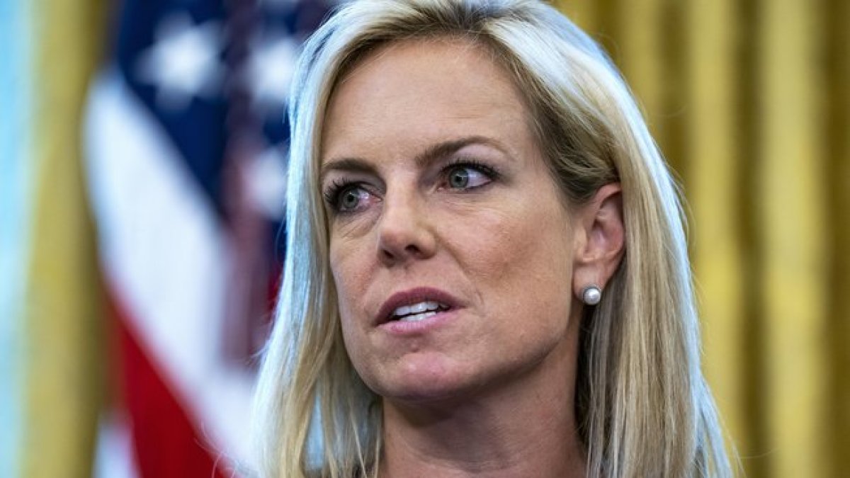 Kirstjen Nielsen, secretaria del Departamento de Seguridad Nacional de los EEUU.-EFE/EPA