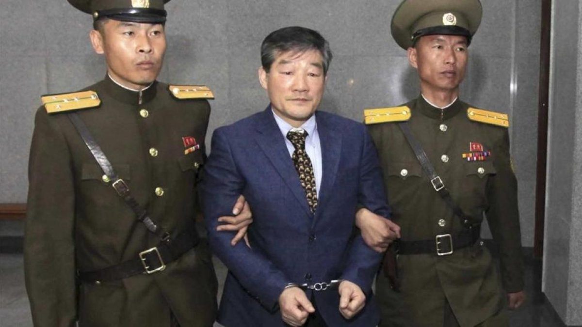 El estadounidense de origen surcoreano Kim Dong Chul.-AP / KIM KWANG HYOL