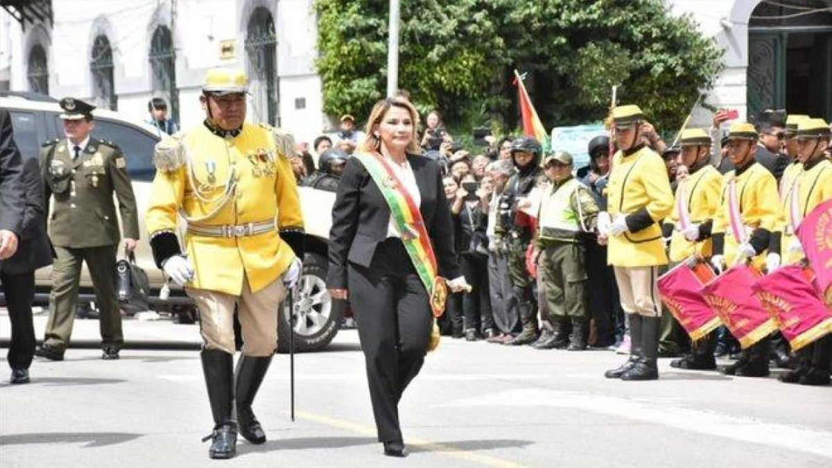 Jeanine Áñez, presidenta interina de Bolivia.-EUROPA PRESS