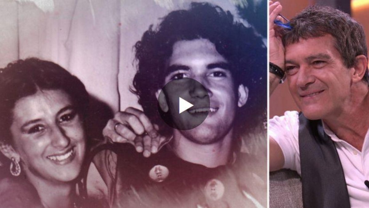 Antonio Banderas escucha a Celia Trujillo, en 'El árbol de tu vida'.-ATRESMEDIA
