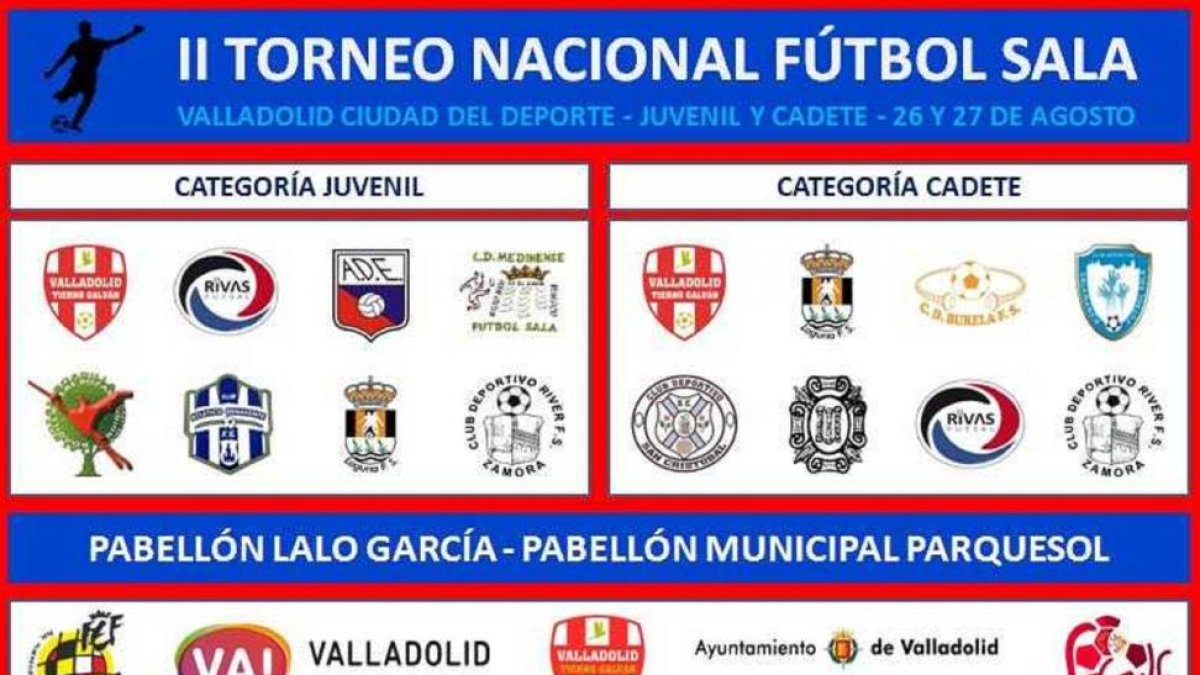Cartel del Torneo que organiza el Valladolid Tierno Galván.-EL MUNDO
