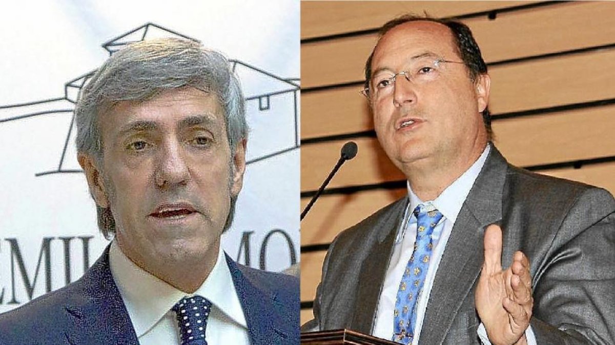 José Moro, presidente de Bodegas Emilio Moro y Carlos Moro, presidente de Grupo Matarromera.-ICAL / EL MUNDO