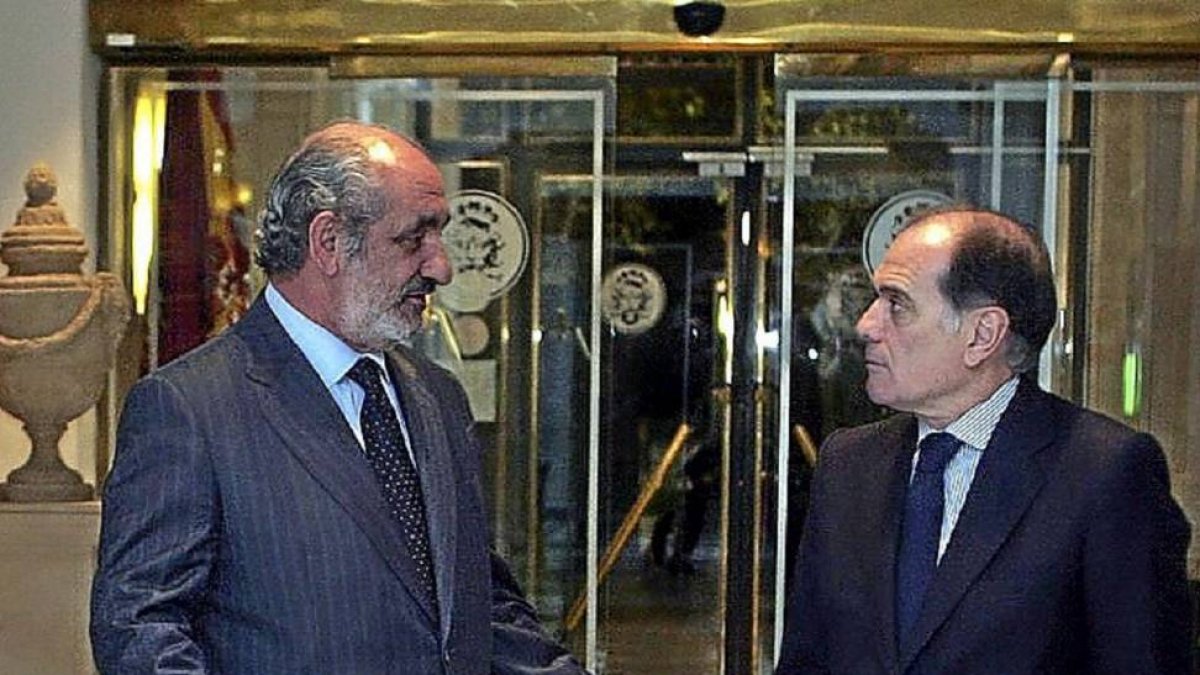 Santos Llamas y Tomás Villanueva en una imagen de archivo-Ical