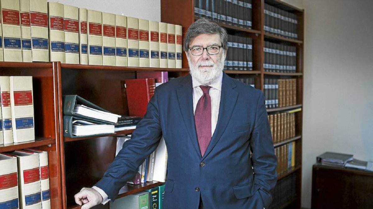 El presidente de Cecale, Santiago Aparicio-Concha Ortega