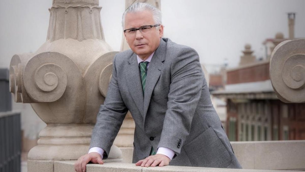 El exmagistrado de la Audiencia Nacional, el pasado mes de enero en Barcelona.-/ RICARD FADRIQUE
