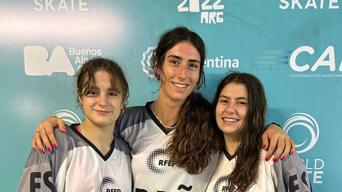 Olivia Monjas, Anna Domenech y Ana Sierra.