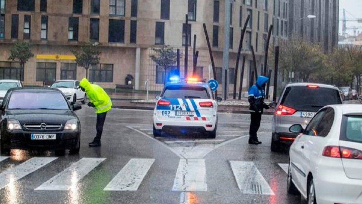 Controles en la ciudad de Burgos. - ICAL