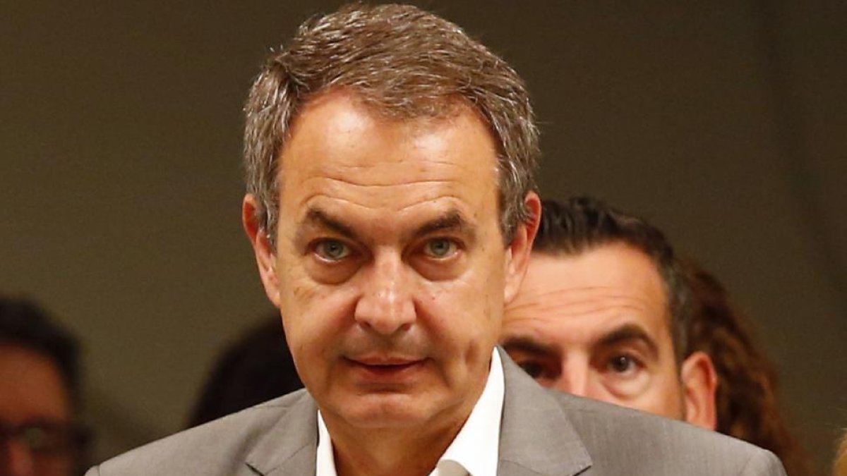 El ex presidente del gobierno socialista José Luis Rodríguez Zapatero-JAVIER BARBANCHO