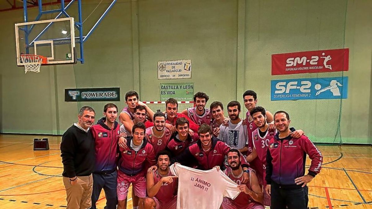 La UVa brinda el triunfo al lesionado Javi Rodríguez.-EL MUNDO