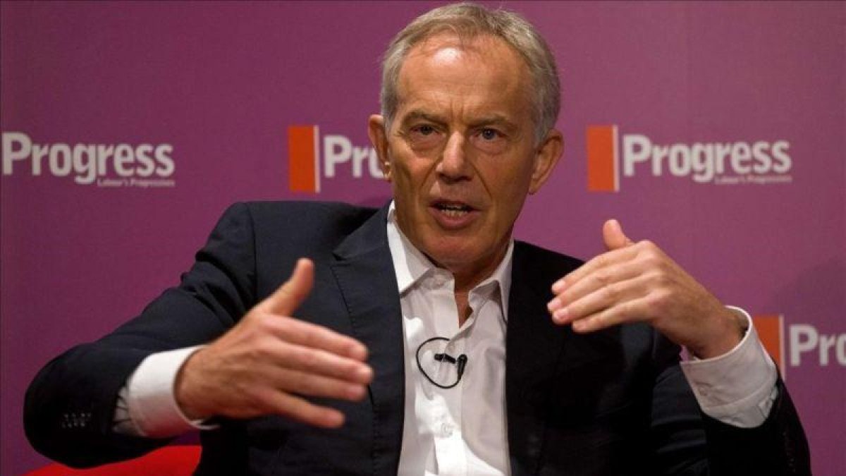 El exprimer ministro británico Tony Blair.-AFP / JUSTIN TALLIS