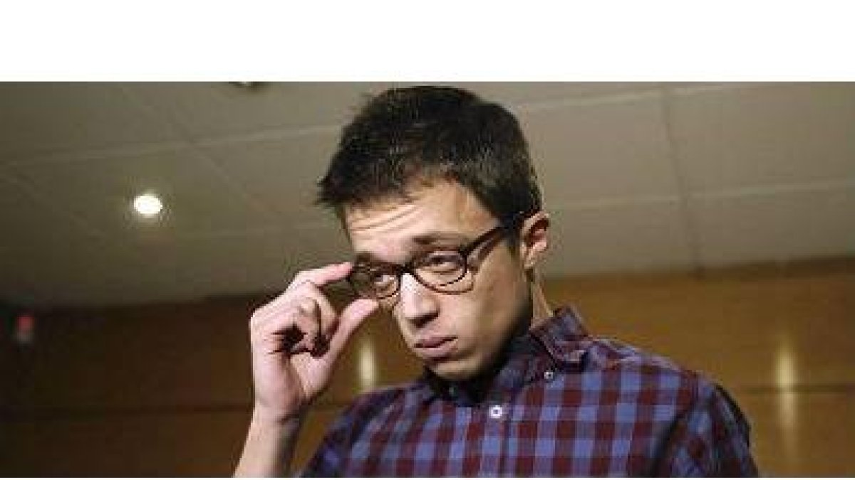 El secretario político de Podemos, Íñigo Errejón.-Foto: EFE / KIKO HUESCA