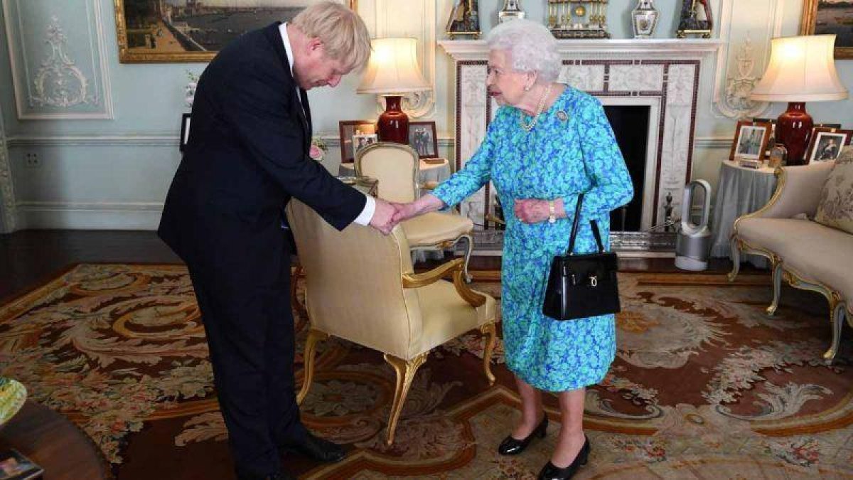 ohnson quiere suspender el Parlamento Británico para que no impida el ’brexit’ sin acuerdo.-PHOTO BY VICTORIA JONES