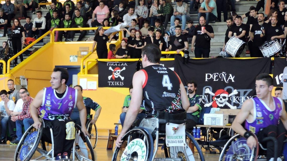 Imagen de un partido del BSR Fundación Grupo Norte ante Bilbao.-EL MUNDO