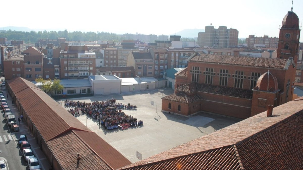 Colegio Nuestra Señora del Carmen, donde Iberdrola instalará un sistema fotovoltaico.
