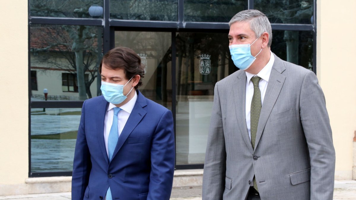 Alfonso Fernández Mañueco y José Vicente de los Mozos. ICAL