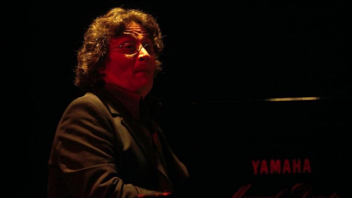 El pianista Chano Domínguez, durante un concierto.-IÑAKI ANDRÉS
