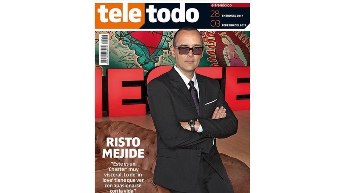 Portada de 'Teletodo' protagonizada por Risto Mejide.-