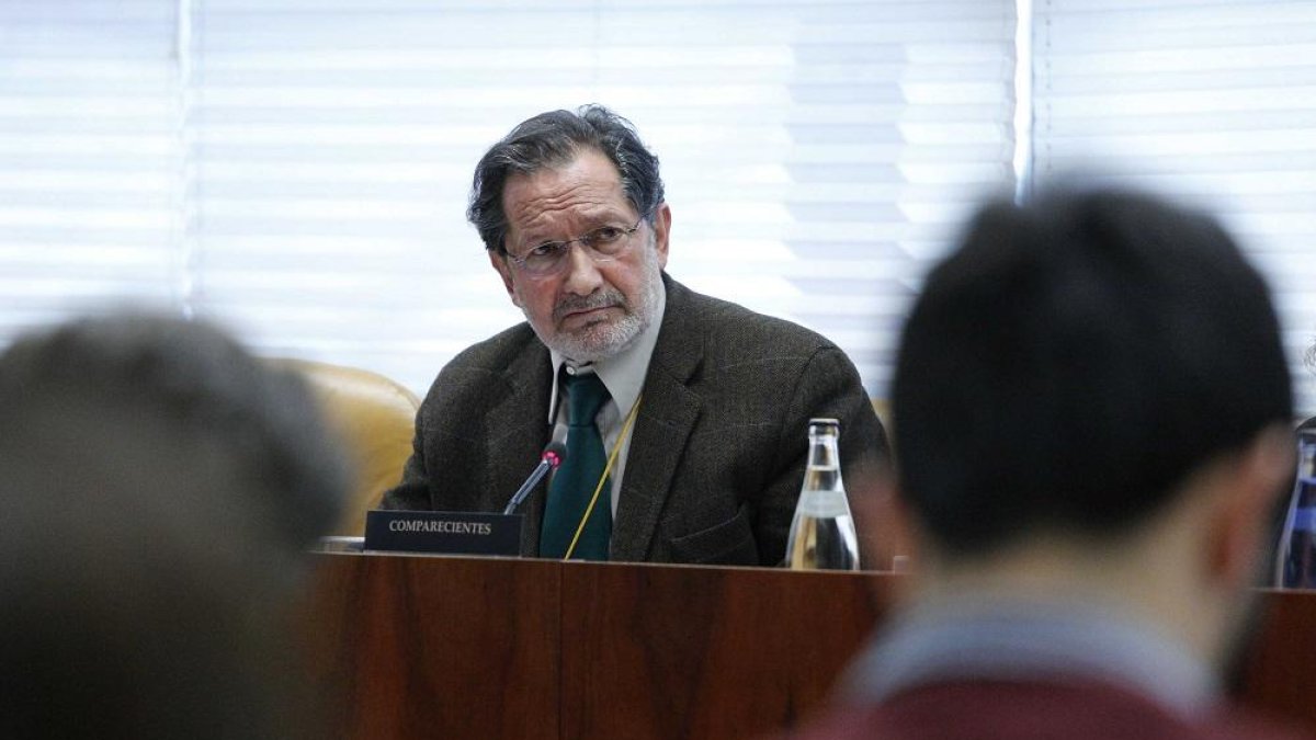 Moral Santin en la Asamblea de Madrid en febrero de 2017.-EL MUNDO