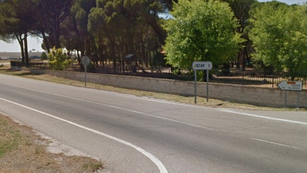 Avenida Puente Blanca, en Íscar. -GSW