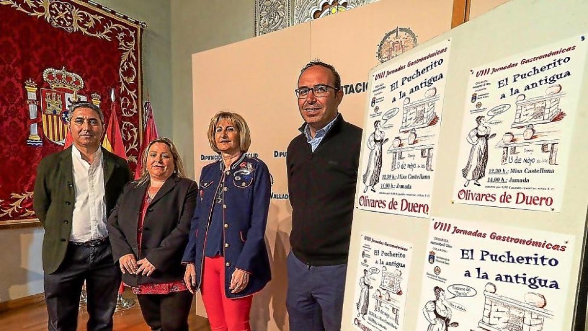 Presentación del clásico culinario de Olivares en la Diputación.-E. M.