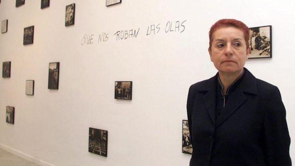La artista Concha Jerez, en una fotografía del 2002.-CRISTOBAL GARCIA
