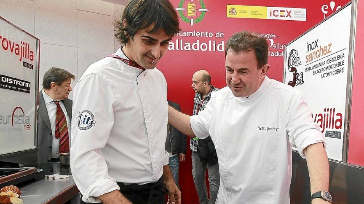 Martin Berasategui en el X Concurso Nacional de Pinchos y Tapas