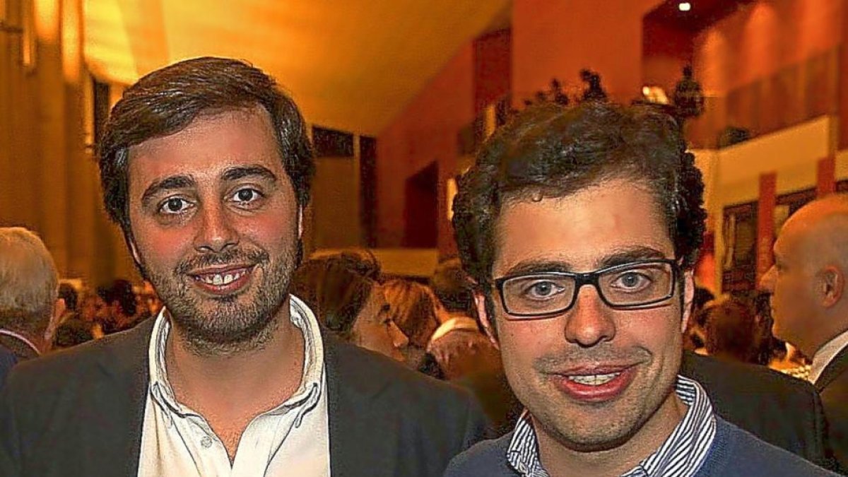 Borja García y Eduardo Carazo, en un imagen de archivo.-ICAL