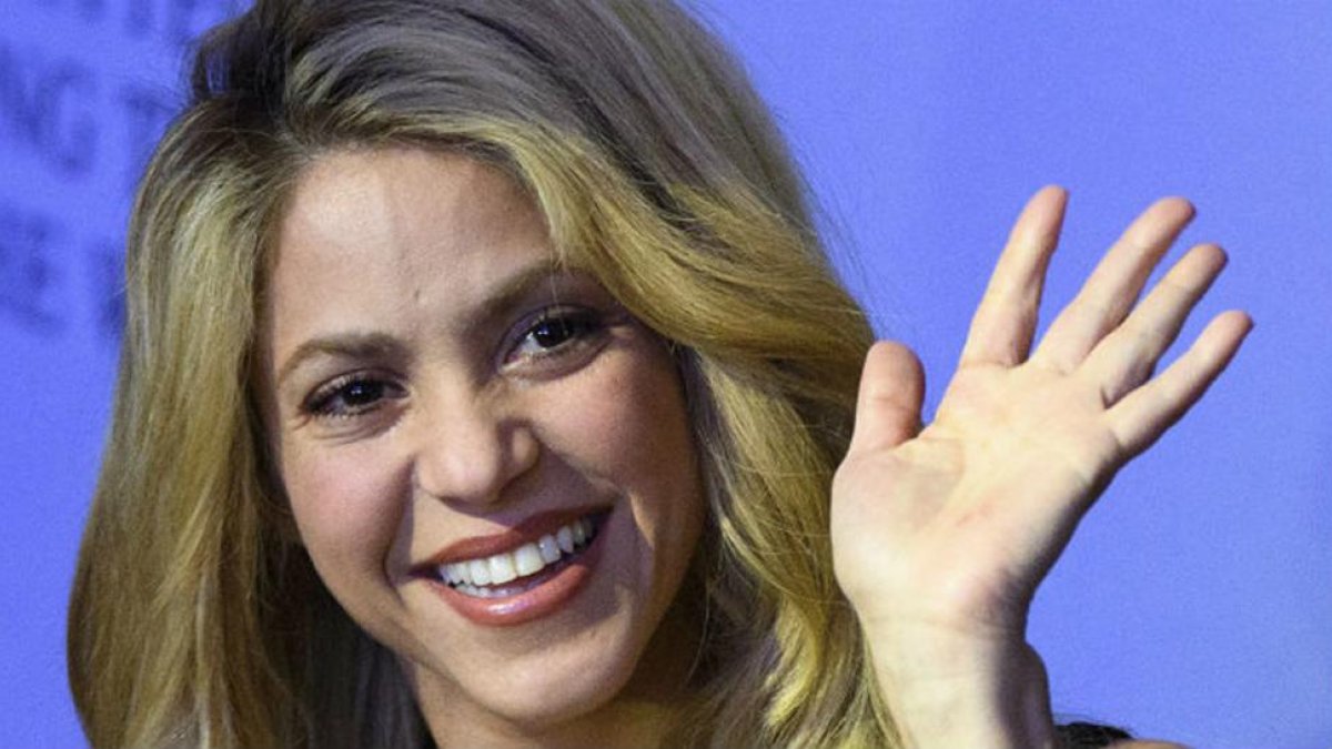 Shakira, el pasado enero.-LAURENT GILLIERON